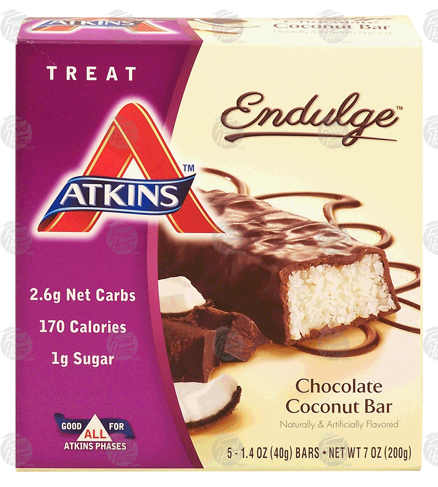 Atkins Endulge chocolate coconut bar Full-Size Picture